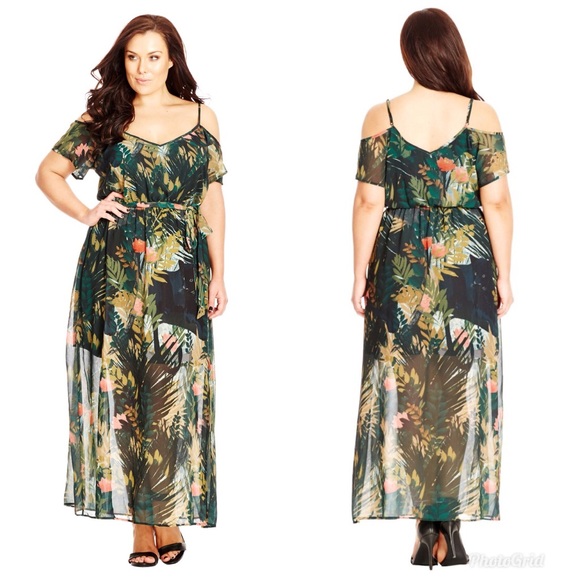 City Chic Dresses & Skirts - Plus size Maxi